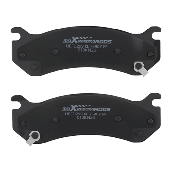 Front Rear Ceramic Brake Pads Set compatible for Cadillac Escalade 2002-06 4WD compatible for Escalade EXT