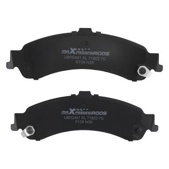 Front Rear Ceramic Brake Pads Set compatible for Cadillac Escalade 2002-06 4WD compatible for Escalade EXT