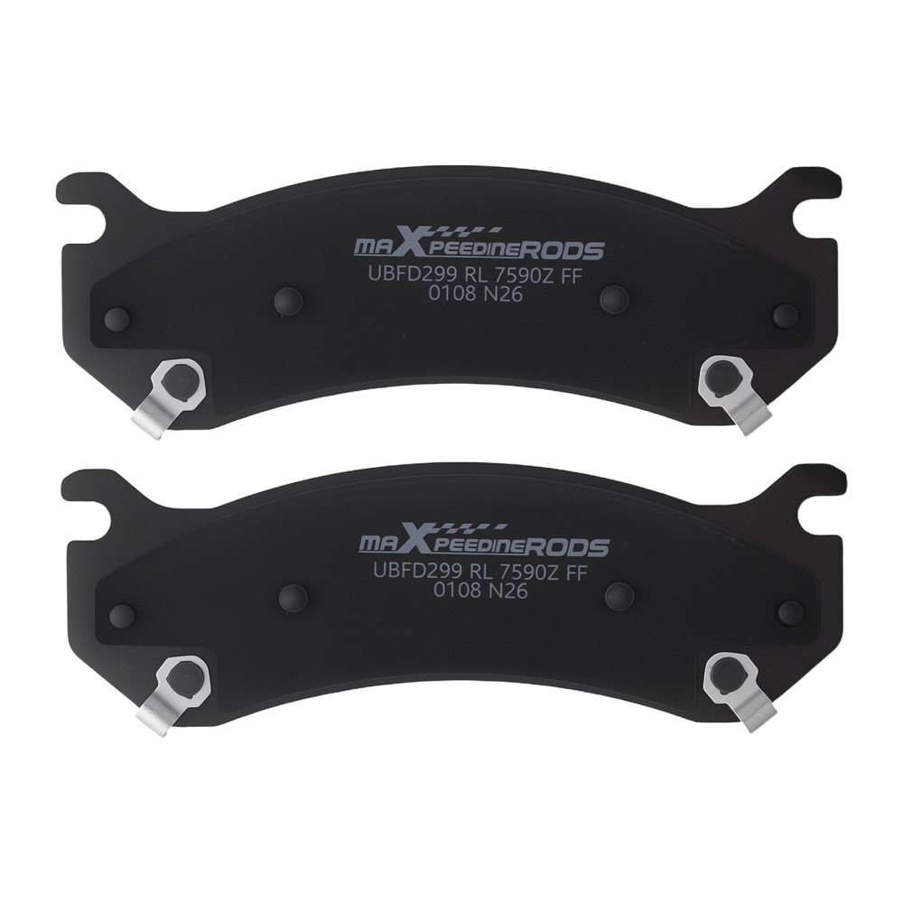 Front Rear Ceramic Brake Pads Set compatible for Cadillac Escalade 2002-06 4WD compatible for Escalade EXT