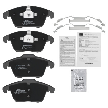 Front Left+Right Brake Pads compatible for Land Rover Evoque compatible for Ford Galaxy 2011-2015 1432363
