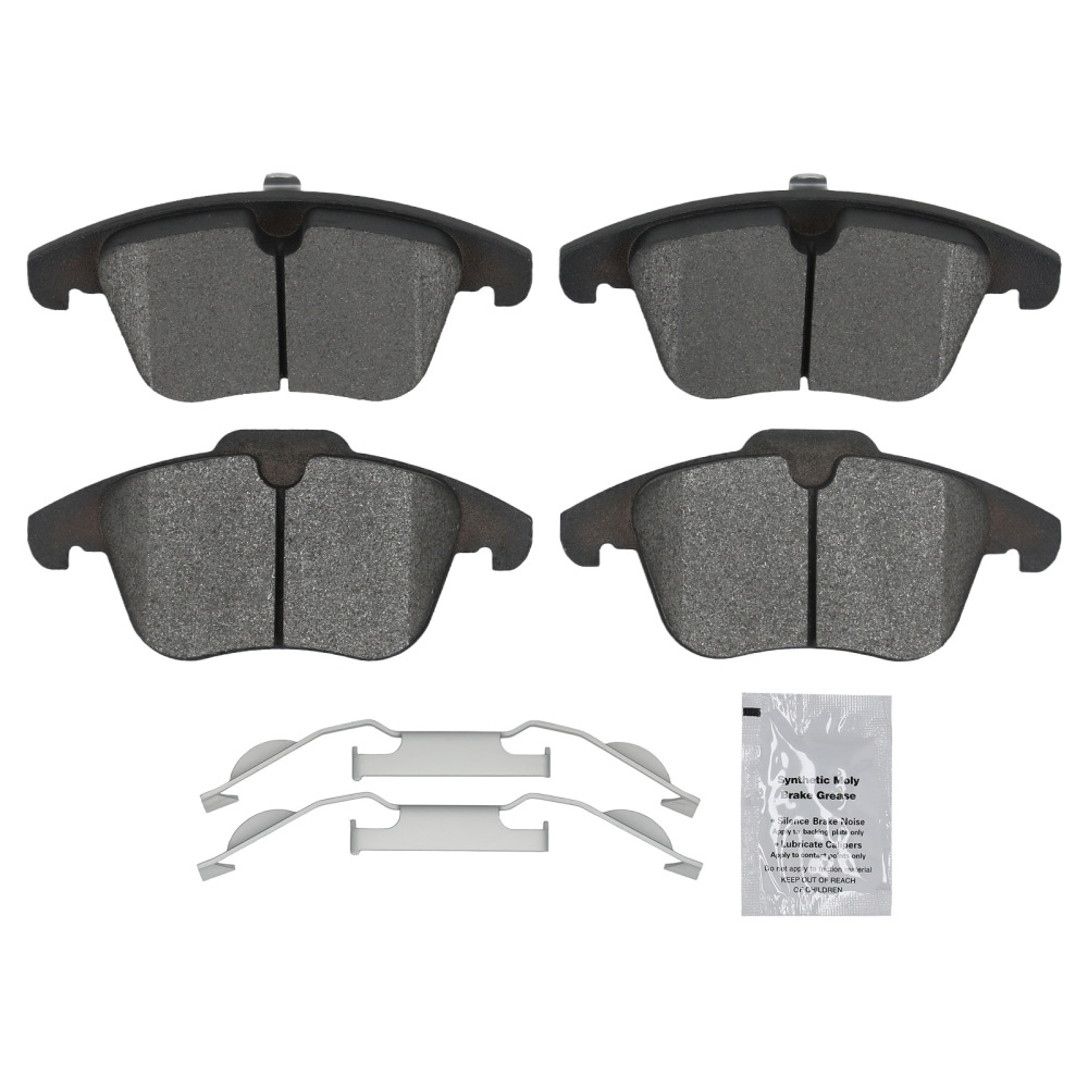 Front Left+Right Brake Pads compatible for Volvo V60/XC70/Compatible for Ford S-Max 2006-2018 1379971