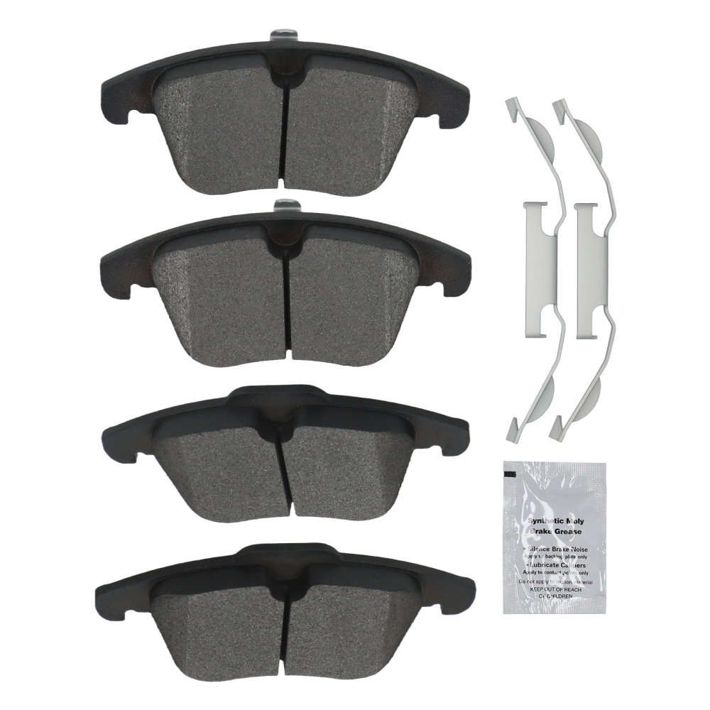 Front Left+Right Brake Pads compatible for Volvo V60/XC70/Compatible for Ford S-Max 2006-2018 1379971