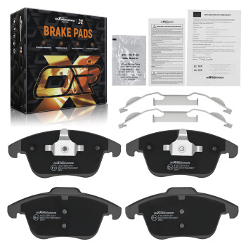 Front Left+Right Brake Pads compatible for Land Rover Evoque compatible for Ford Galaxy 2011-2015 1432363