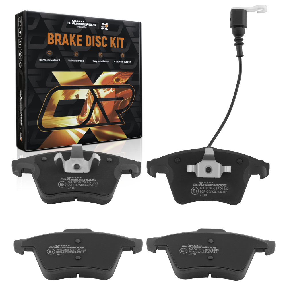 Front LeftRight Brake Pads compatible for VW California T5 2007-2015/T6 2015-24 7H0698151