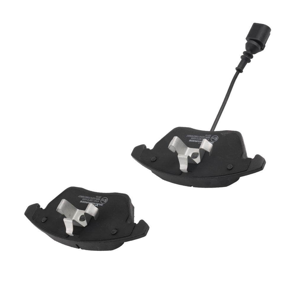 Front Brake Pads Set compatible for VW Caddy MK3 Jetta MK3/4 Passat B6 B7 Polo 1K0698151E