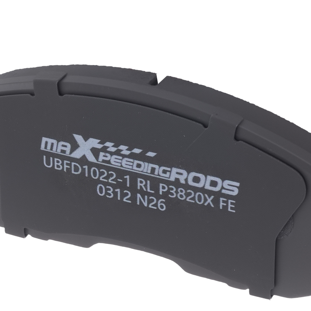 Front Rear Disc Brake Pads Set compatible for Nissan 350Z/Compatible for Infiniti G35 2003-2005 w/Hardware