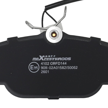 Rear Brake Pads Set compatible for VW Transporter Mk IV Van 1990-2003 9701698451 Direct Fit