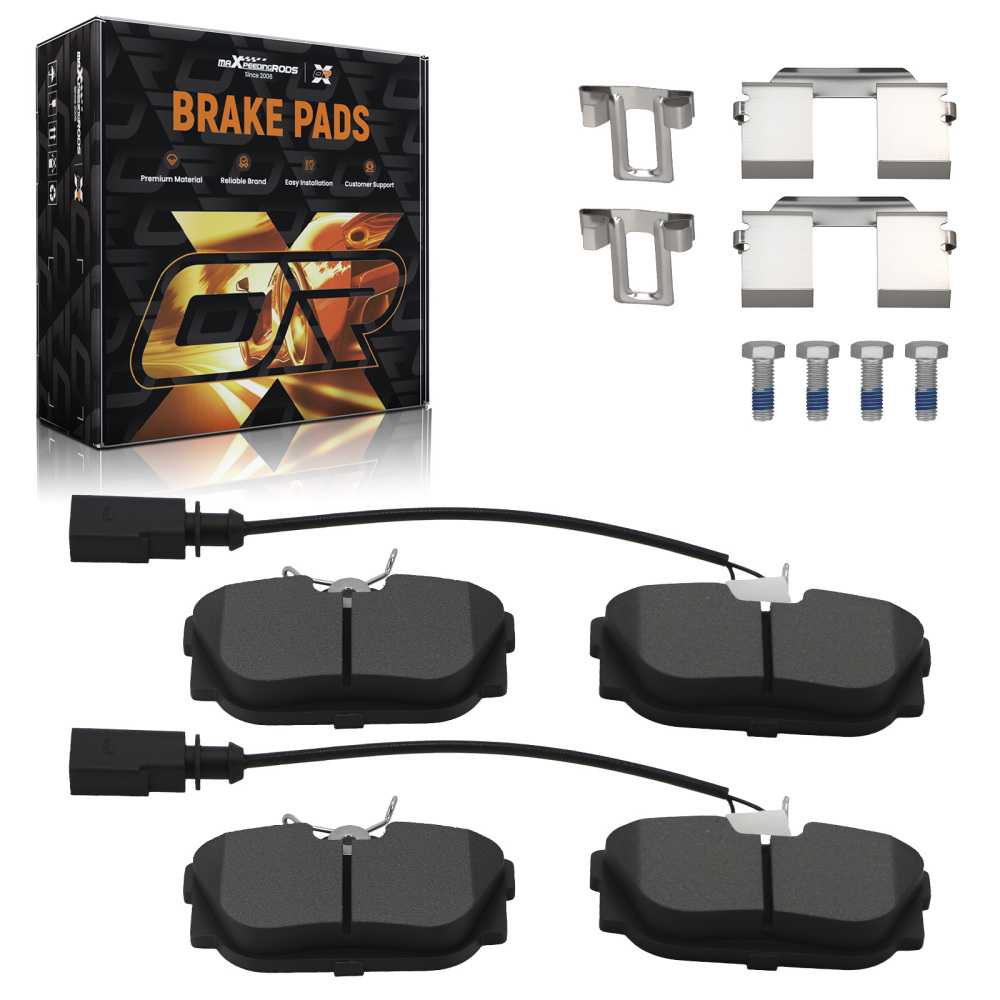 Rear Brake Pads Set compatible for VW Transporter Mk IV Van 1990-2003 9701698451 Direct Fit
