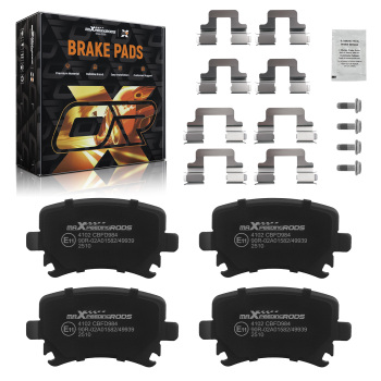 Rear Brake Pads Set compatible for Skoda Octavia 2004-2012/Superb 2008-2015/Yeti 2009-2017