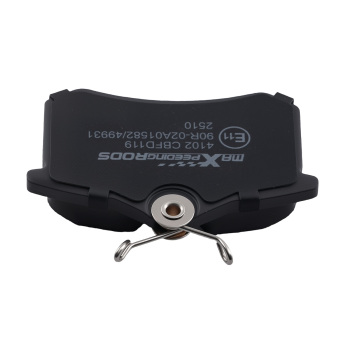 Rear LR Brake Pads Kit for compatible for VW Golf Mk IV Bora compatible for Seat Leon compatible for Skoda Octavia