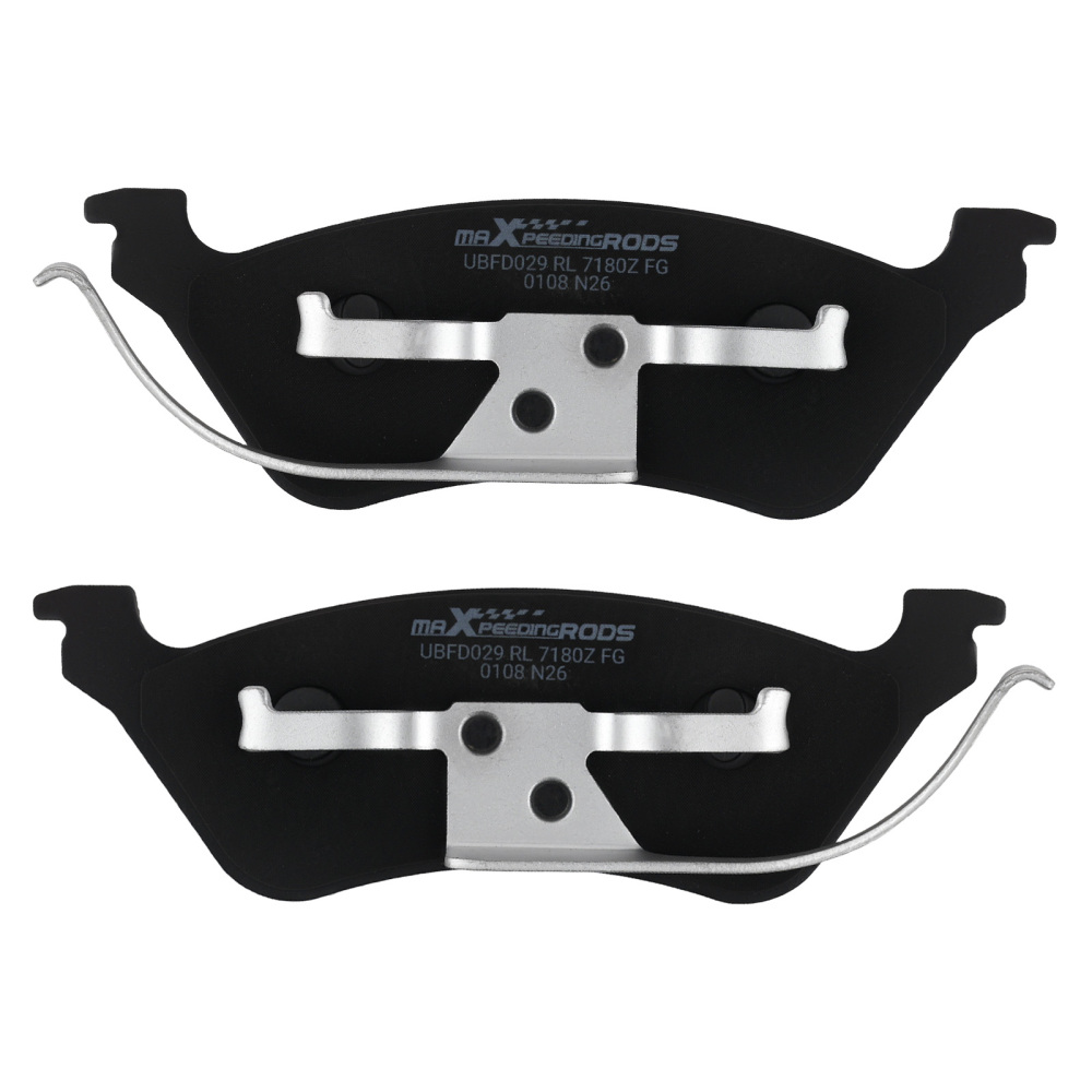 Front Rear Ceramic Brake Pads Set compatible for Chrysler TownCountry 2001-2007 D857