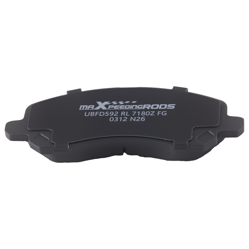 Front Rear Ceramic Brake Pads Set compatible for Chrysler 200 2011-2014 Sebring 2007-2010
