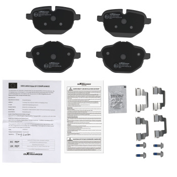 Posteriore Pastiglie freno compatibile per BMW 7er G11 2.0L 2016-22 34216788284 34216798193