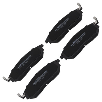 Front Rear Disc Brake Pads Set compatible for Infiniti EX35 2008-12/EX37 2013/FX35 2005-12
