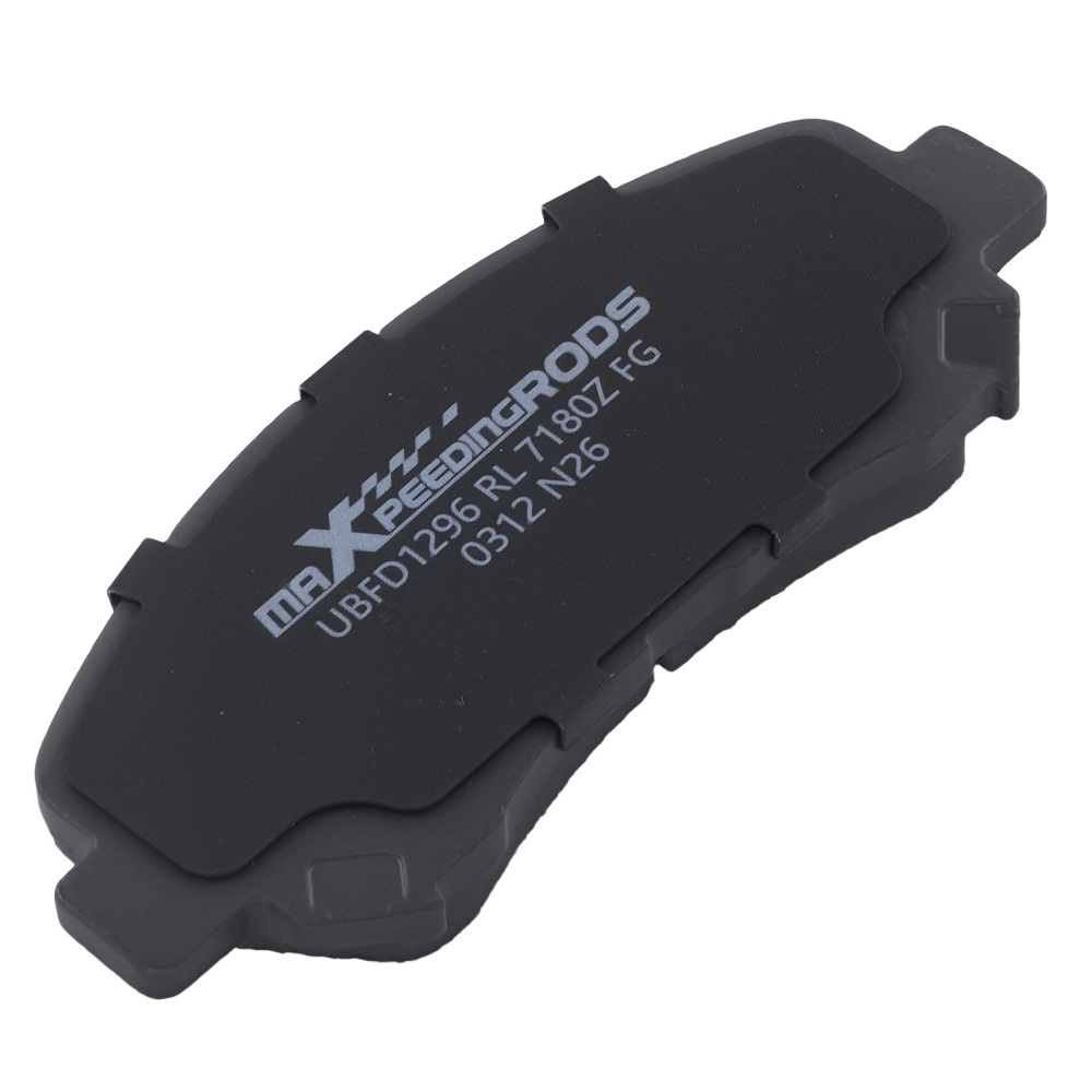 Front Rear Ceramic Brake Pads Set compatible for Nissan Juke Nismo RS 2014-17/Rogue 2008-13