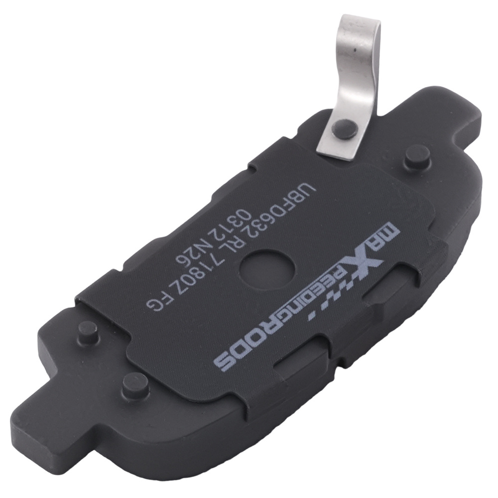 Front Rear Ceramic Brake Pads Set compatible for Nissan Juke Nismo RS 2014-17/Rogue 2008-13
