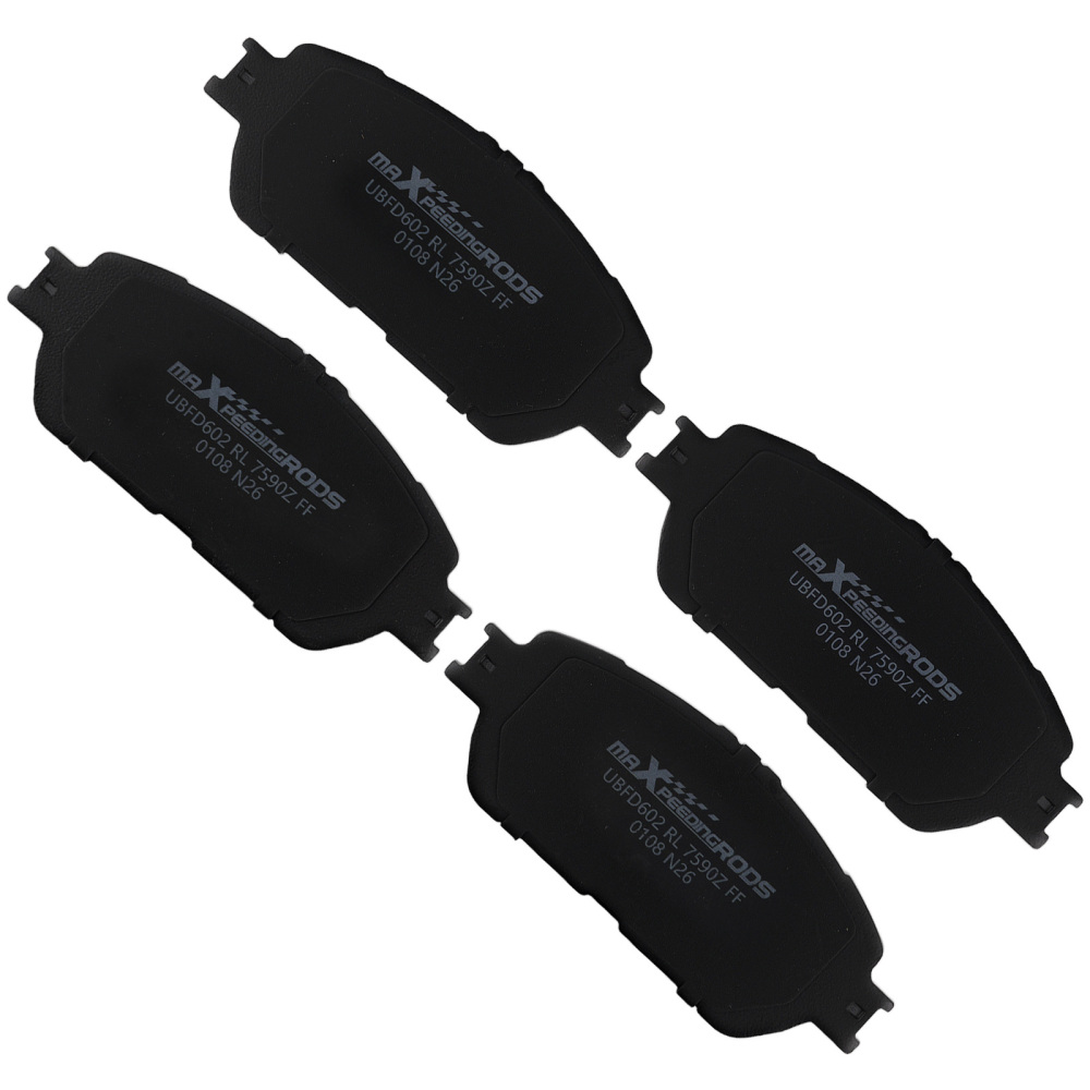 Front Rear Ceramic Brake Pads Set compatible for Toyota Sienna 2004-2010 D906 D995 P906