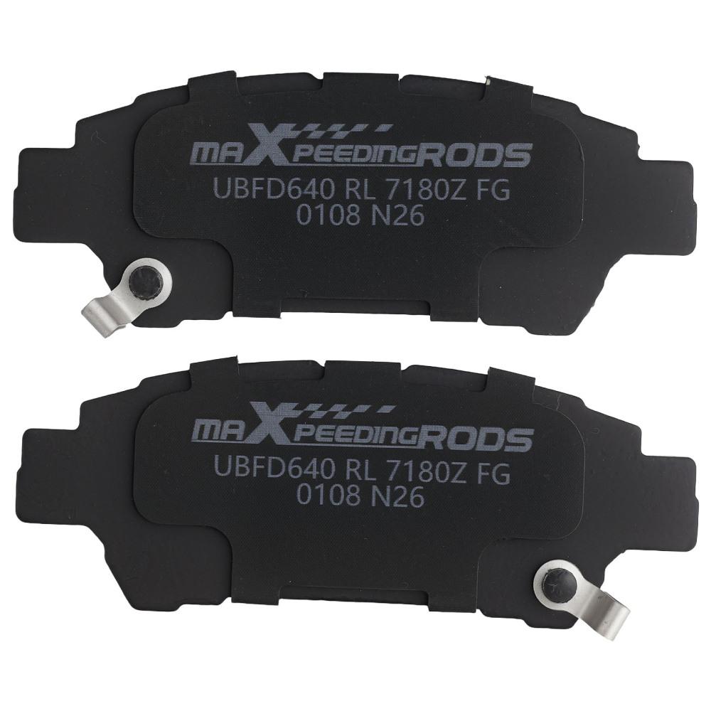 Front Rear Ceramic Brake Pads Set compatible for Toyota Sienna 2004-2010 D906 D995 P906