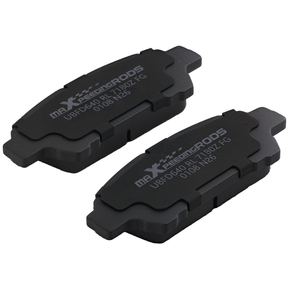 Front Rear Ceramic Brake Pads Set compatible for Toyota Sienna 2004-2010 D906 D995 P906