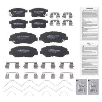 Front Rear Ceramic Brake Pads Set compatible for Honda Accord 2008 2009-2017 P914 P1451