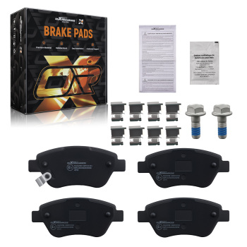 Front Brake Pads Set compatible for Opel Adam M13 2013-2019/Corsa D S07 2006-2014 093191697