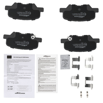 Rear Brake Pads Set compatible for Mitsubishi Outlander/Compatible for Mazda 6 2012-2020 1609899680