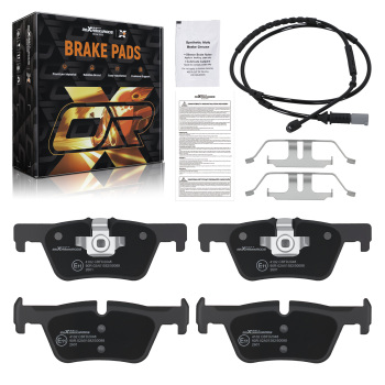 4pcs Rear Brake Pads compatible for BMW 1/3/2 Estate F21/F31/F23 2011-2023 34206873093