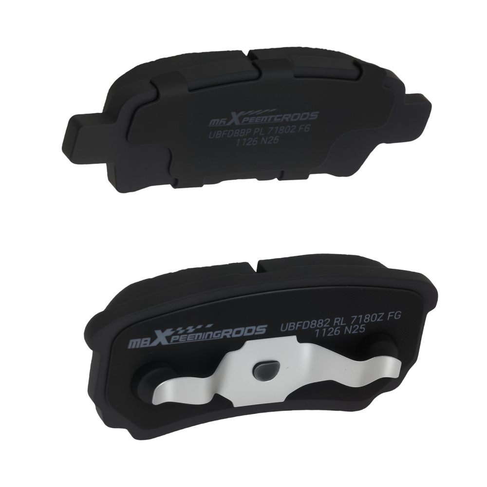 Rear Ceramic Brake Pads Set compatible for Mitsubishi Lancer Outlander/Compatible for Chrysler 200 Sebring