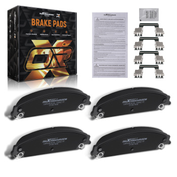 Front Ceramic Brake Pads Set compatible for Chrysler 200 2013-2014/Compatible for Chrysler 300 2005-2019