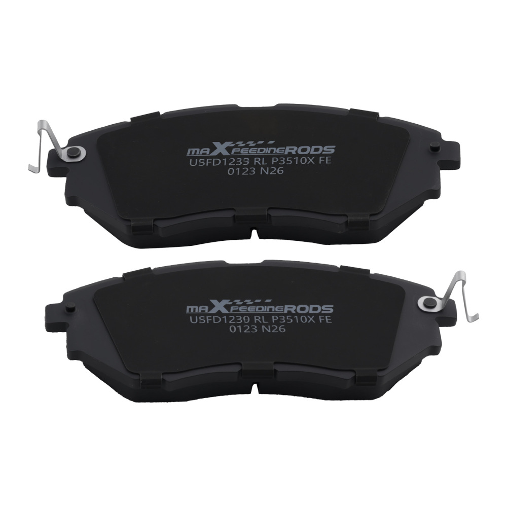 Front LR Brake Pads Kit compatible for Subaru Forester 2014-2018 Outback 2010-2019 D1078
