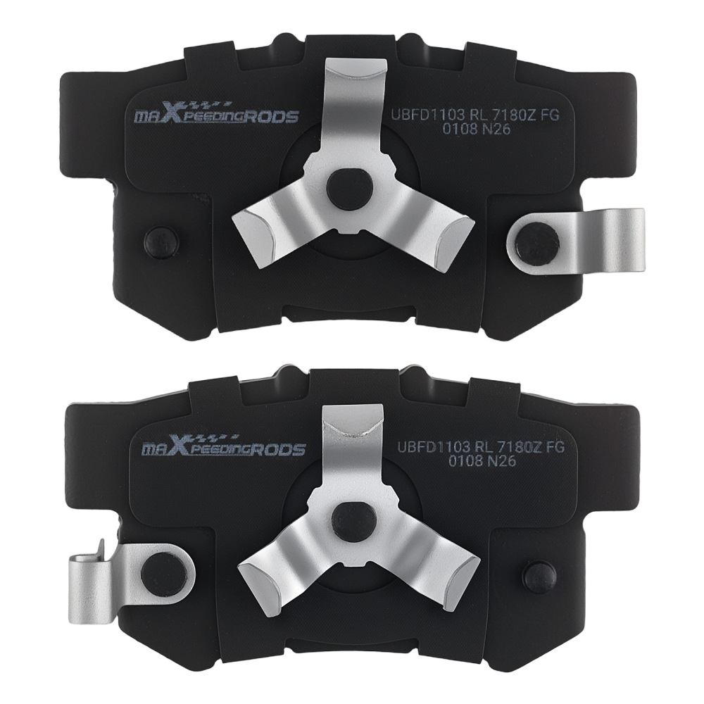 Rear Ceramic Brake Pads Set compatible for Acura RDX 2010-2018 compatible for Honda CR-V 2005-2016 P1086