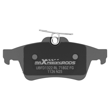 Rear Ceramic Brake Pads Set compatible for Mazda 3 2006-2013/Compatible for Mazda 5 2008-2017 D1095 P1095