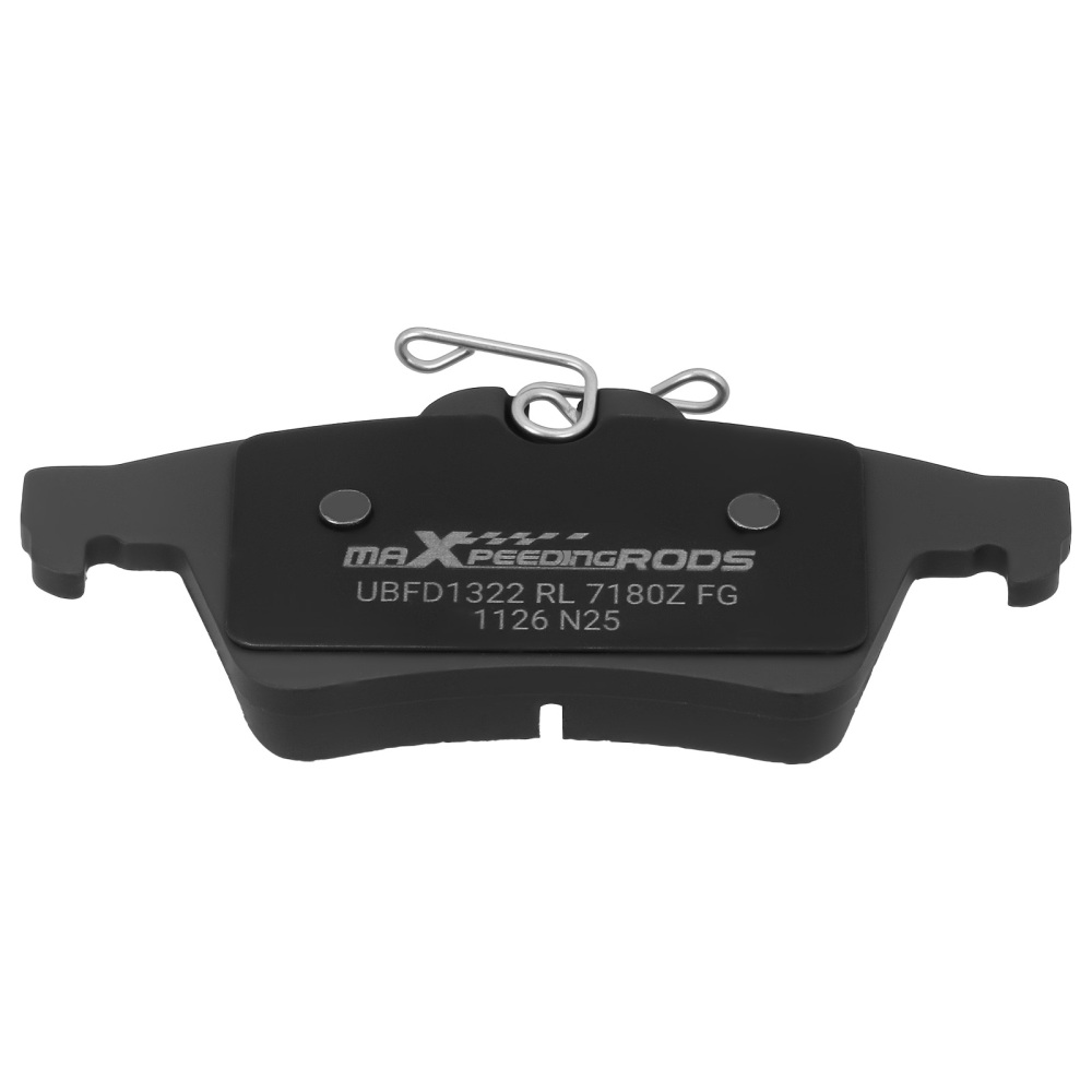 Rear Ceramic Brake Pads Set compatible for Mazda 3 2006-2013/Compatible for Mazda 5 2008-2017 D1095 P1095