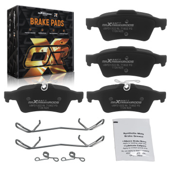 Rear Ceramic Brake Pads Set compatible for Mazda 3 2006-2013/Compatible for Mazda 5 2008-2017 D1095 P1095