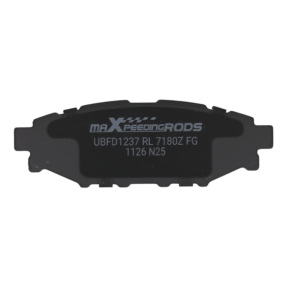 Rear Ceramic Brake Pads compatible for Subaru Forester All Trim Levels 2009-2018D1114