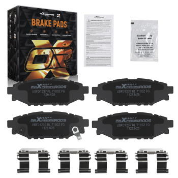 Rear Ceramic Brake Pads compatible for Subaru Forester All Trim Levels 2009-2018D1114