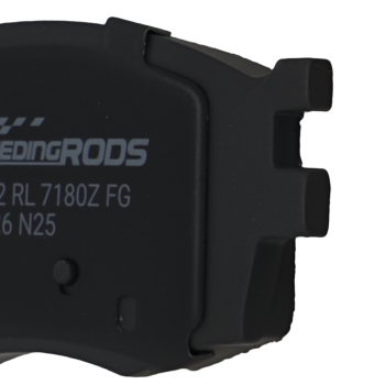 Front Ceramic Brake Pads Set compatible for Hyundai Accent/Compatible for Kia Rio Rio5 2006-2011 L4 1.6L