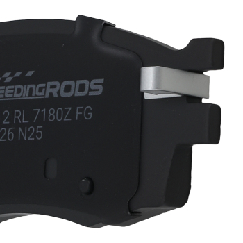 Front Ceramic Brake Pads Set compatible for Hyundai Accent/Compatible for Kia Rio Rio5 2006-2011 L4 1.6L