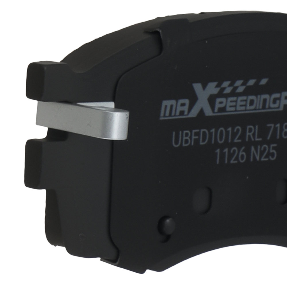 Front Ceramic Brake Pads Set compatible for Hyundai Accent/Compatible for Kia Rio Rio5 2006-2011 L4 1.6L