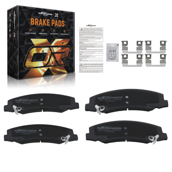 Front Ceramic Brake Pads Set compatible for Buick Allure compatible for LaCrosse 2008-2009/Lucerne 2006-11