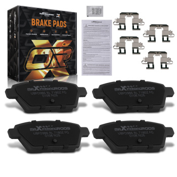 Rear Ceramic Brake Pads Set compatible for Ford Fusion 2006-2012/Compatible for Lincoln MKZ 2007-2012