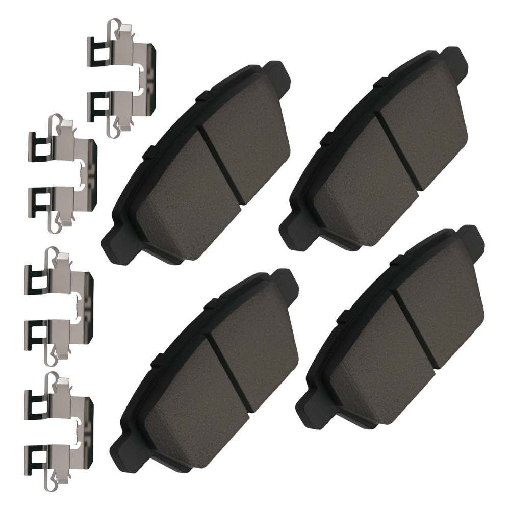 Rear Ceramic Brake Pads Set compatible for Ford Fusion 2006-2012/Compatible for Lincoln MKZ 2007-2012