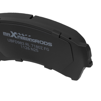 Front Ceramic Brake Pads compatible for Lincoln MKZ 2007-2012 /Zephyr 2006 /Compatible for Mazda 6 2006-13