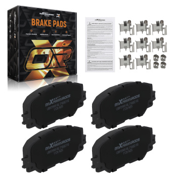Front Ceramic Brake Pads Set compatible for Scion xB 2008-2015 compatible for Toyota Corolla 2009-2019
