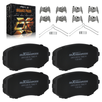 Front Ceramic Brake Pads Set compatible for Ford Edge compatible for Lincoln MKX 2007-2015 D1258 P1258