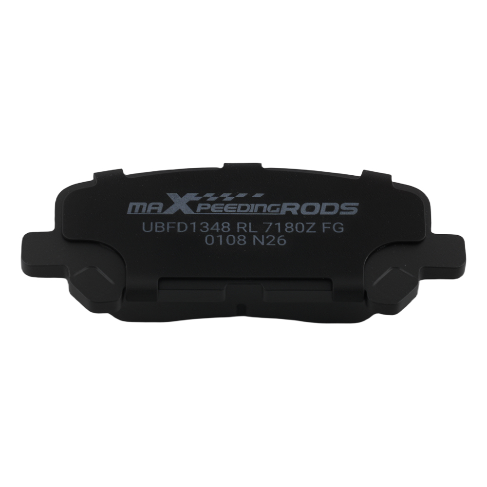 4pcs Rear Ceramic Brake Pads Kit compatible for Acura MDX ZDX compatible for Honda Odyssey Pilot D1281