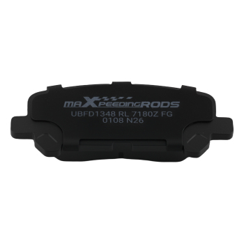 4pcs Rear Ceramic Brake Pads Kit compatible for Acura MDX ZDX compatible for Honda Odyssey Pilot D1281