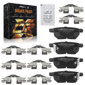 Rear Ceramic Brake Pads Set compatible for Lexus CT200h 2011-2017 compatible for Pontiac Vibe 2009-2010 