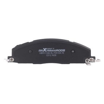 Rear Disc Brake Pads Set compatible for Dodge Ram 2500/3500 2009-2010 compatible for Ram 1500 2012 P1400