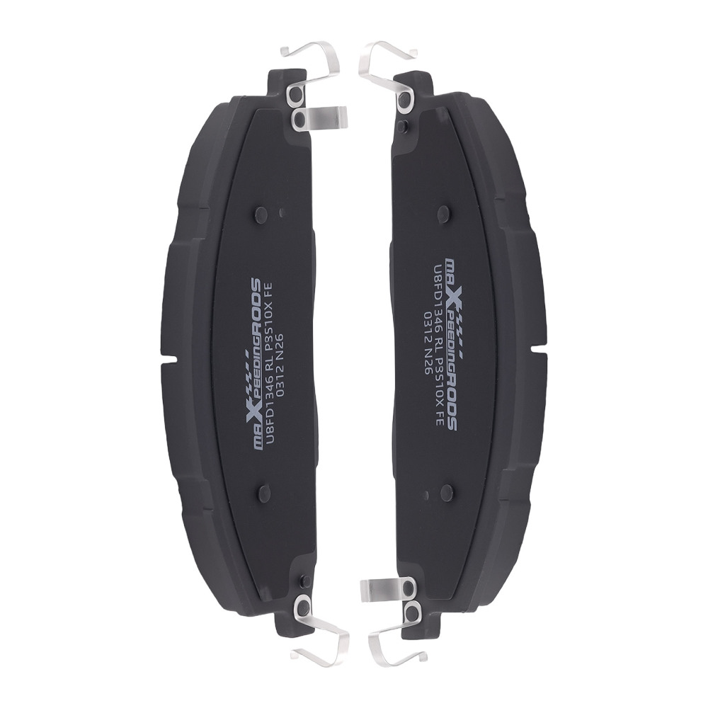 Rear Disc Brake Pads Set compatible for Dodge Ram 2500/3500 2009-2010 compatible for Ram 1500 2012 P1400